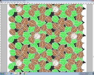 Contoh Design Pesan Seragam Batik Motif Sendiri