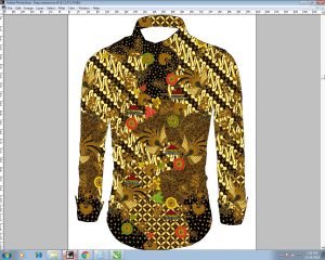 Contoh Design Seragam Batik Umroh