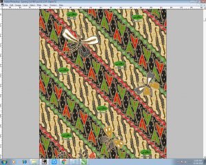 COntoh Design Seragam Batik Atas Bawah
