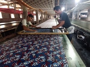 Proses Produksi Kain Batik Printing