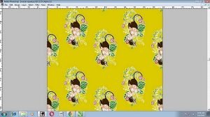 Contoh Design kain Batik Rayon