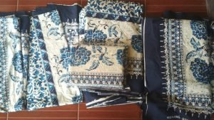 Batik Printing Bahan Katun Rayon