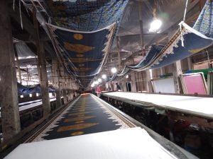 Proses Produksi Sarung Batik Bahan Rayon